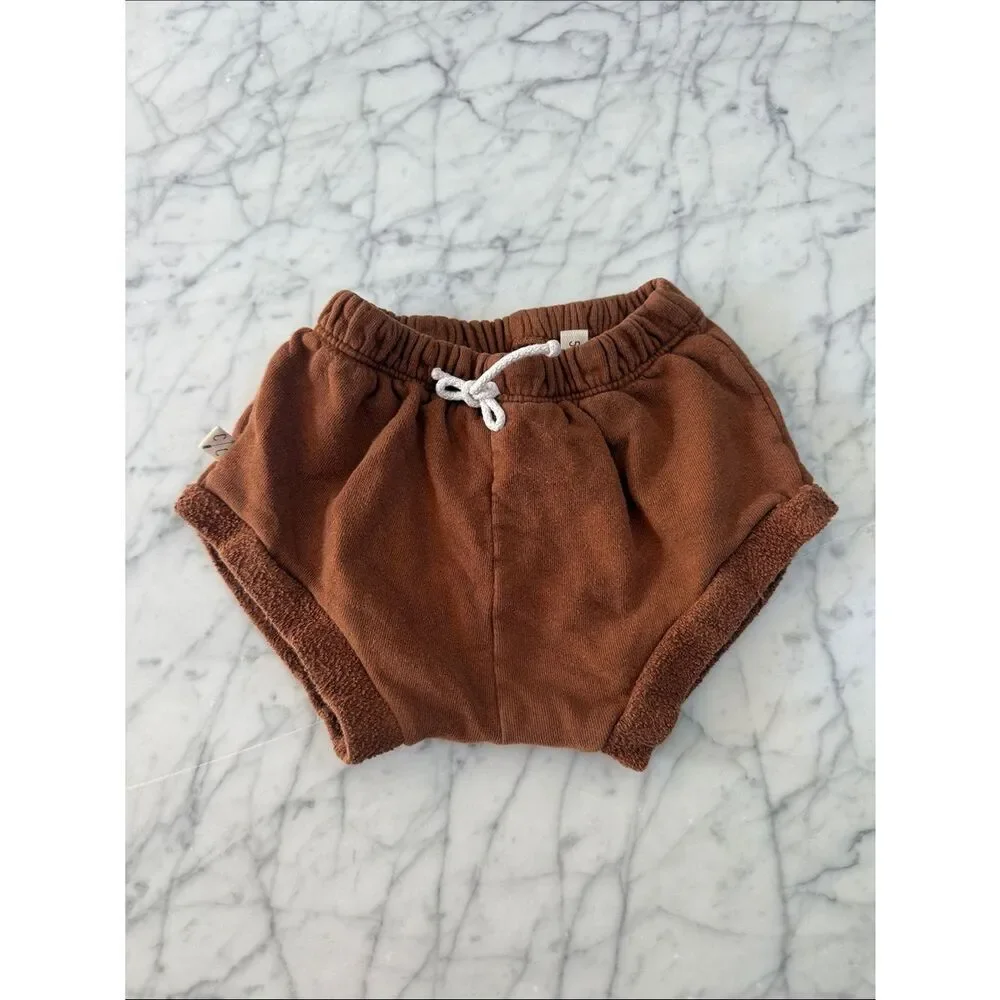 CHILDHOOD CLOTHING SHORTIES Sz 5T Brown